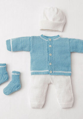 VESTJE, BROEKJE, MUTSJE & SOKJES Cool Wool Baby van Lana Grossa