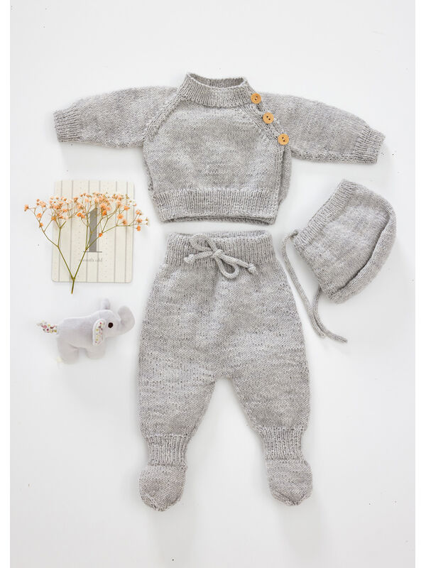 Lana Grossa GEWIKKELD VEST Cool Wool Baby
