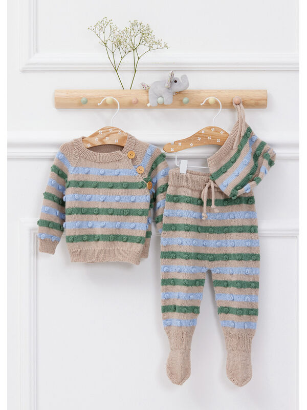 Lana Grossa GEWIKKELD VESTJE Cool Wool Baby