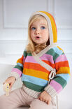 Lana Grossa VEST MET CAPUCHON Elastico