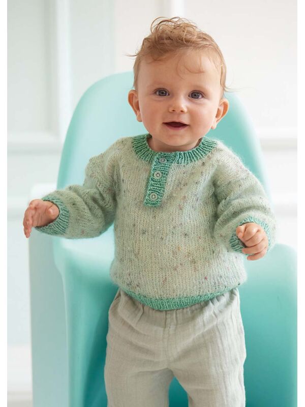 Lana Grossa TRUI Natural Superkid Tweed & Ecopuno