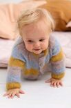 Lana Grossa VEST Natural Superkid Tweed