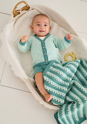 VEST Cool Wool Baby & Cool Wool Baby Print Punto  van Lana Grossa