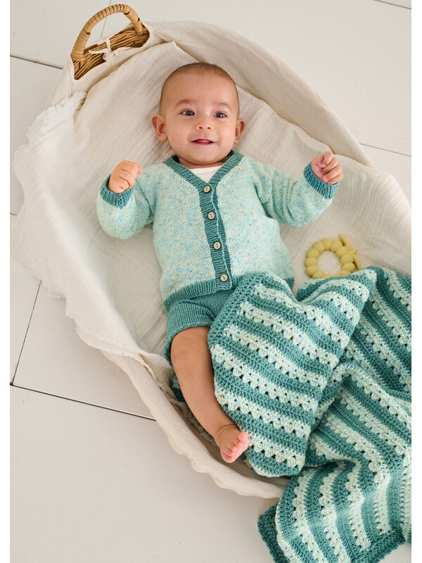 Lana Grossa VEST Cool Wool Baby & Cool Wool Baby Print Punto