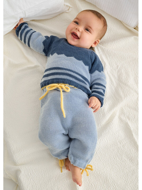 Lana Grossa BROEK Cool Wool Baby