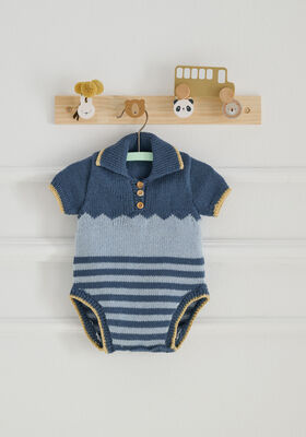 ROMPERTJE Cool Wool Baby van Lana Grossa