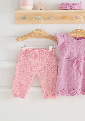 BROEK Cool Wool Baby Print Punto van Lana Grossa