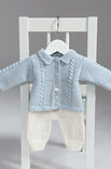 Lana Grossa VESTJE en BROEKJE Cool Wool Baby