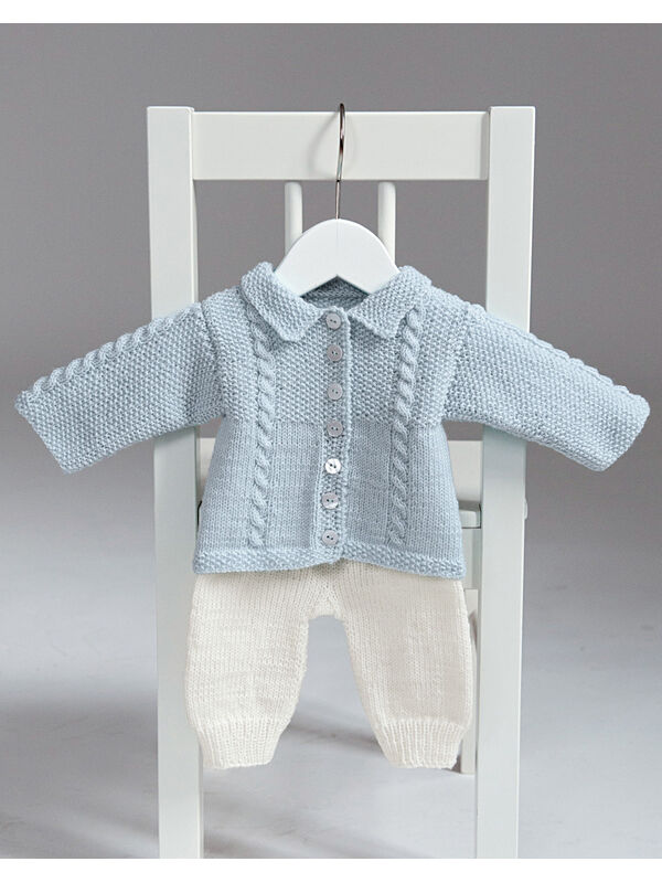 Lana Grossa VESTJE en BROEKJE Cool Wool Baby