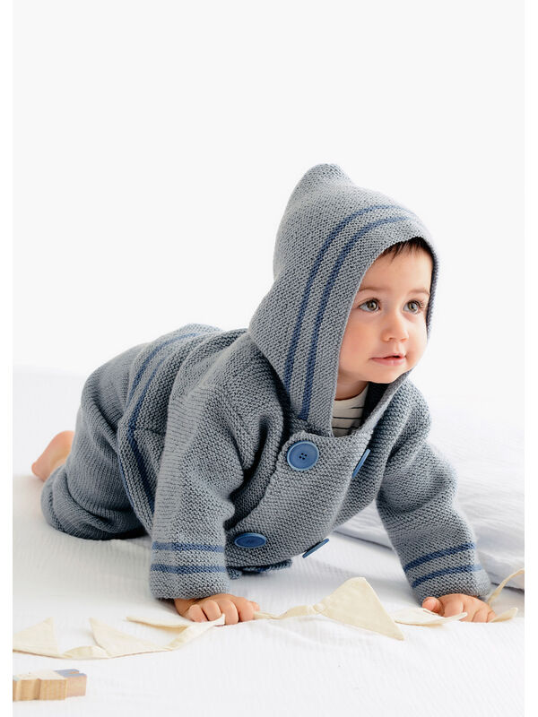 Lana Grossa OVERSLAGVEST Cool Wool Baby