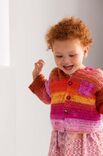 Lana Grossa VEST MET CAPUCHON Cotonella