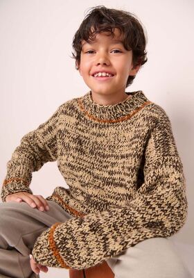 GEMÊLEERDE TRUI Ecopuno & Cool Merino & Cool Merino Big van Lana Grossa
