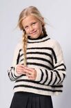 Lana Grossa GESTREEPTE TRUI Airy