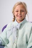 Lana Grossa VEST MET KORTE MOUWEN Twinny