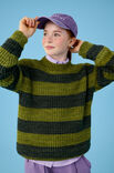 Lana Grossa GESTREEPTE TRUI Cool Wool Big Vintage