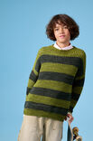 Lana Grossa GESTREEPTE TRUI Cool Wool Big Vintage
