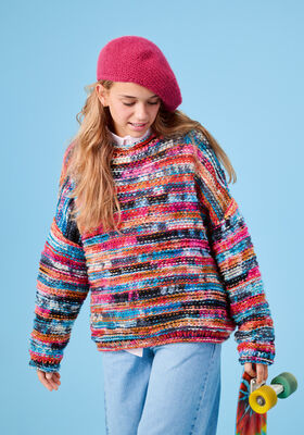 OVERSIZED TRUI Crazy van Lana Grossa