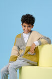 Lana Grossa VEST IN COLOR-BLOCK Cool Merino