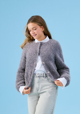 TOP-DOWN-VEST Pelliccia van Lana Grossa