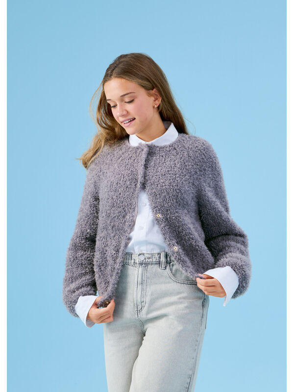 Lana Grossa TOP-DOWN-VEST Pelliccia