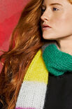 Lana Grossa Gestreepte sjaal Silkhair