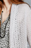 Lana Grossa Vest in ajour-boordpatroon Silkhair