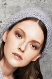 Lana Grossa Muts in ribbelpatroon Silkhair mealnge/uni
