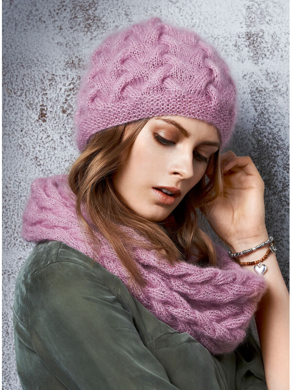 Lana Grossa LOOP IN VLECHTPATROON Silkhair