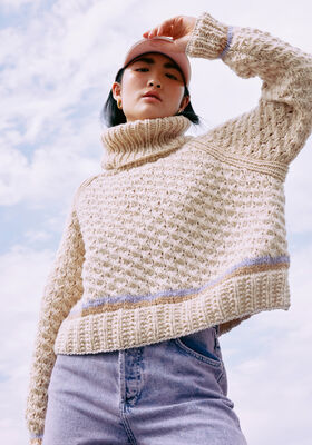 TRUI Lovely Cotton (lala Berlin) & Brillino van Lana Grossa