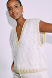 Lana Grossa HES MET V-HALS Lala Berlin Lovely Cotton & Lala Berlin Flamy