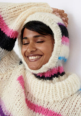 BALAKLAVA Mohair Moda van Lana Grossa