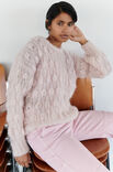 Lana Grossa TRUI IN DRUPPELPATROON Mohair Moda