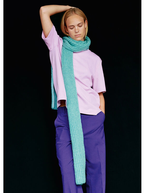 Lana Grossa SJAAL IN PATENTPATROON Cool Merino