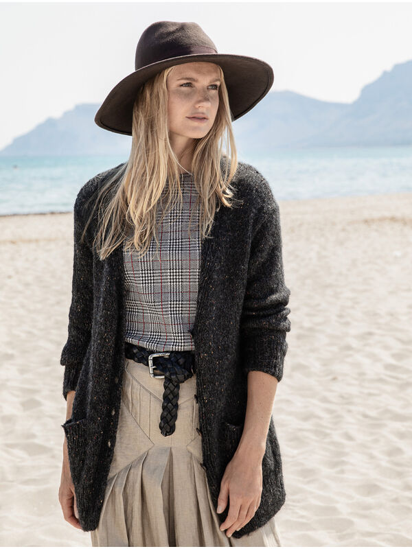 Lana Grossa VEST Peru Tweed