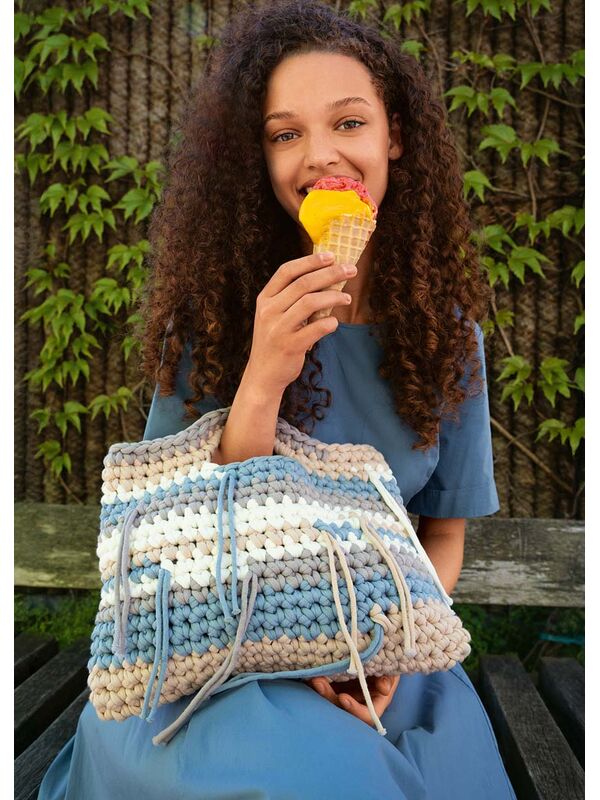 Lana Grossa KLEINE TAS MET FRANJES The Tube