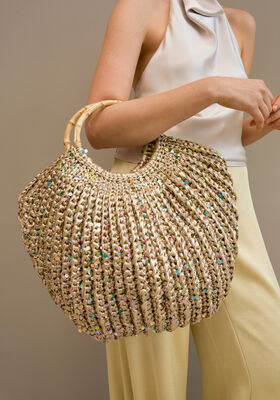 GLINSTERENDE TAS The Loop & Cosmo van Lana Grossa