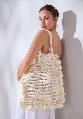 TAS MET RUCHE The Bast & Glamour van Lana Grossa