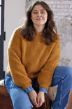Lana Grossa SWEATER CLAUDE Ecopuno & Silkhair