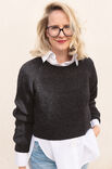Lana Grossa CLASSYSRAGLANSWEATER Cool Wool & Setasuri
