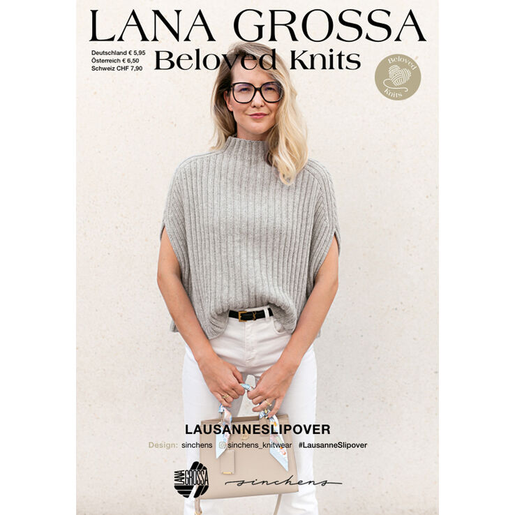 LAUSANNESLIPOVER - Beloved Knits No. 4 NL van Lana Grossa