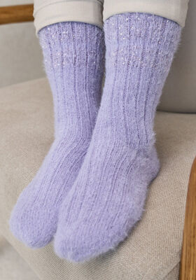 SOKKEN MET PAILLETTEN Cosy Socks & Glamour van Lana Grossa