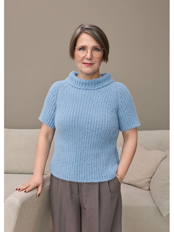 Lana Grossa RAGLANTRUI MET HALFLANGE MOUWEN Cosy Socks