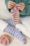 Lana Grossa BASIC SOKKEN Cosy Socks Soft Stripes