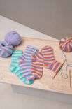 Lana Grossa BASIC SOKKEN Cosy Socks Soft Stripes