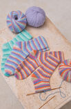 Lana Grossa BASIC-SOKKEN Cosy Socks Multi Stripes