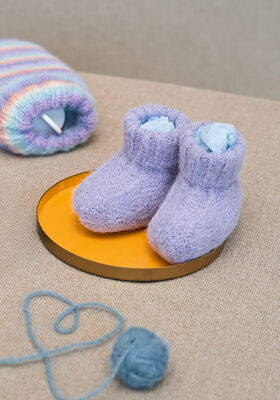 BABYSCHOENTJES Cosy Socks van Lana Grossa