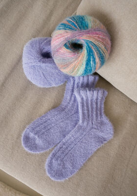 SOKKEN Cosy Socks 6-fach van Lana Grossa