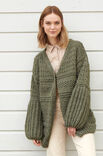 Lana Grossa VEST IN EEN PATROONMIX LANG Per Lei