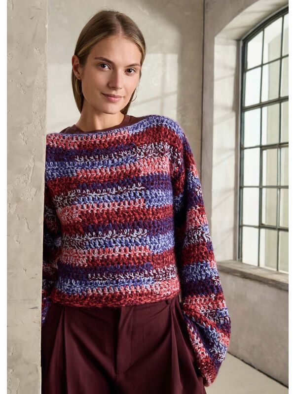 Lana Grossa GEHAAKTE TRUI Cool Merino & Superkid Seta