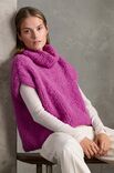 Lana Grossa OVERSIZED SLIPOVER Royal Alpaca